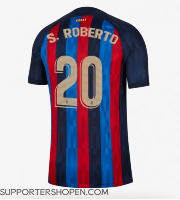 Barcelona Sergi Roberto #20 Hemma Matchtröja 2022-23 Kortärmad